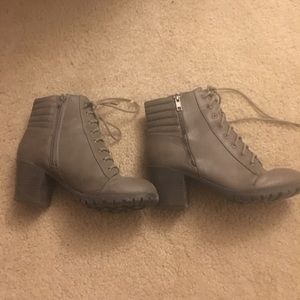 Gray Booties